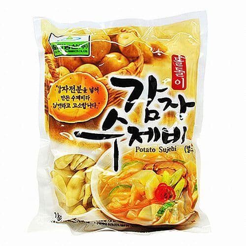 돌돌이 감자 수제비