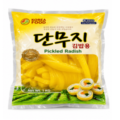 김밥용 길게 썬 단무지 (황)