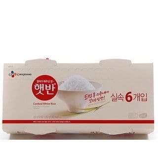 둥근 햇반 6번들