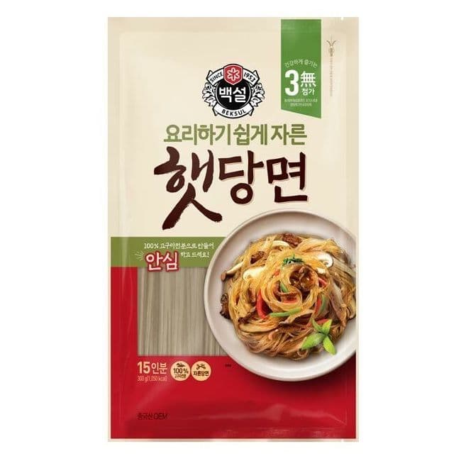 백설 햇당면 300g