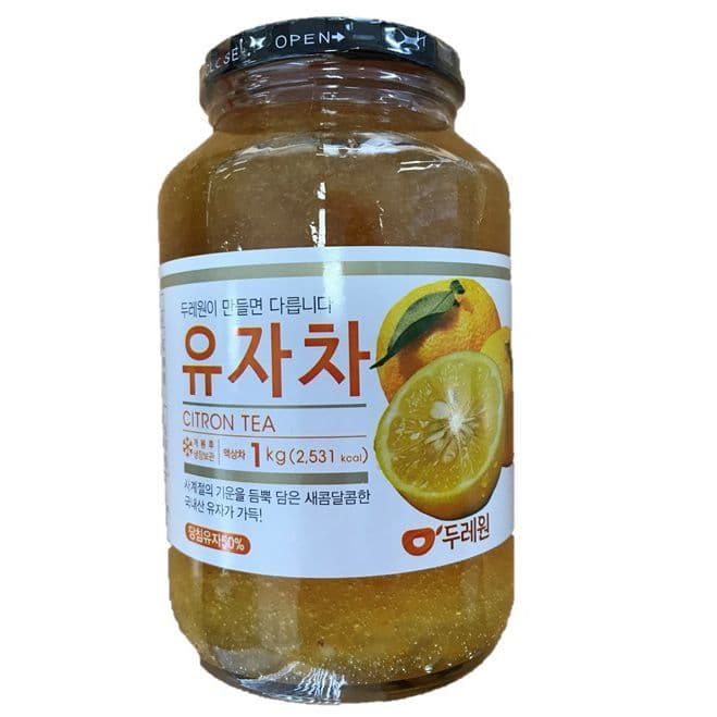 꿀 유자차
