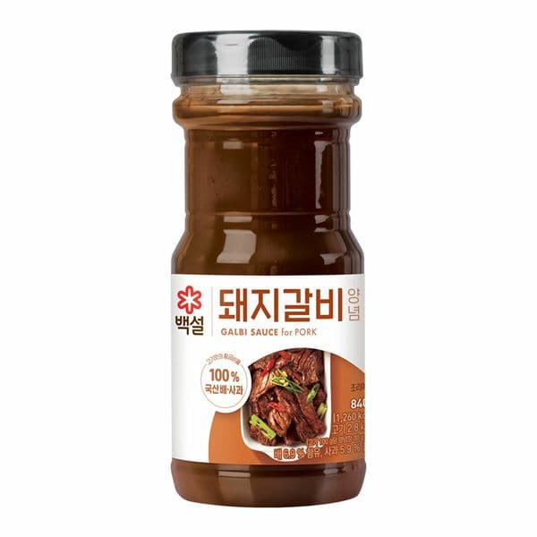 백설 돼지갈비양념 840g