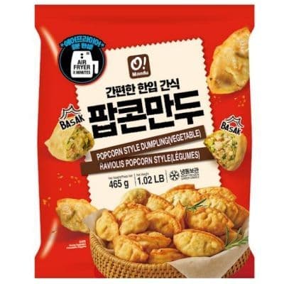 오만두 팝콘만두