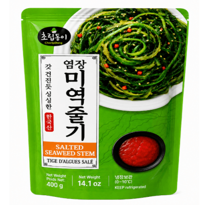 염장 미역줄기