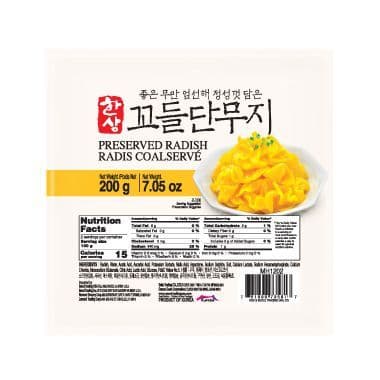 꼬들 단무지
