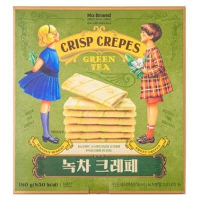 노브랜드 녹차크레페