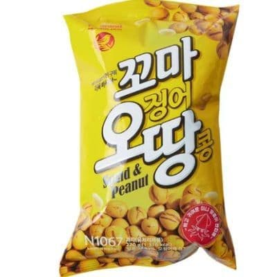 노브랜드 꼬마 오징어 땅콩