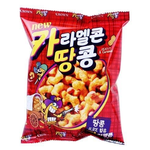 크라운 카라멜콘과 땅콩 (L)