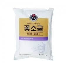 백설 꽃소금 1kg