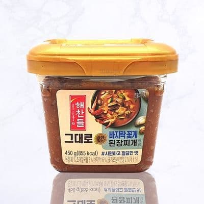 바지락 꽃게 된장찌개 양념